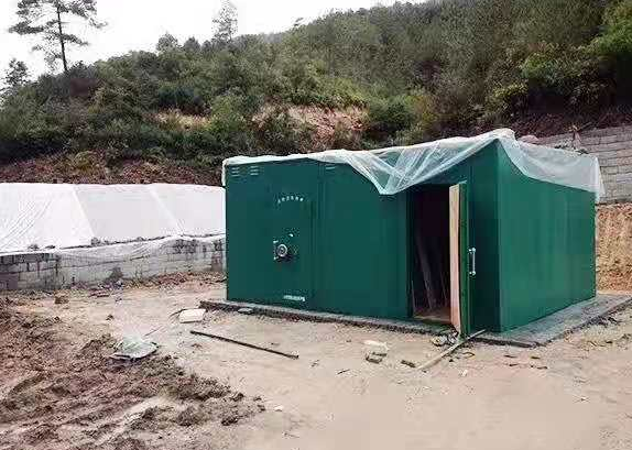 南山露天如何存放爆破线放炮线等爆破器材？
